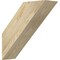 Ekena Millwork 6"W x 18"D x 18"H Traditional Rough Sawn Knee Brace, Douglas Fir BRC06X18X18TRA00RDF - alternate 1